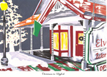 Artist Christmas in Bigfork Art Christmas Cards