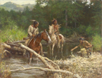 Artist Howard Terpning Art Giclee Canvas