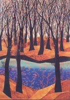 Artist K. Bonnema Leslie Art Note Cards