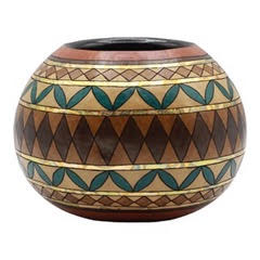 Artist Denise Pfau Art Decorative Gourds