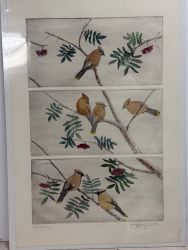 Artist Gretchen Fellerhoff-White Art Etchings